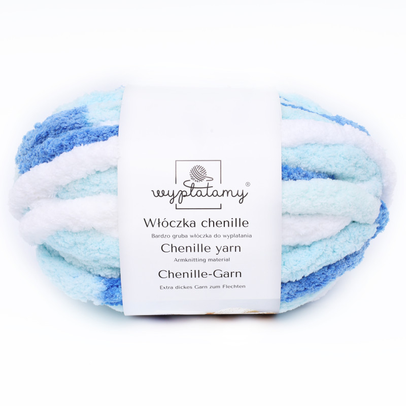 Włóczka chenille standard kolor nr 76 - 230g - produkt wyplatamy.pl 1