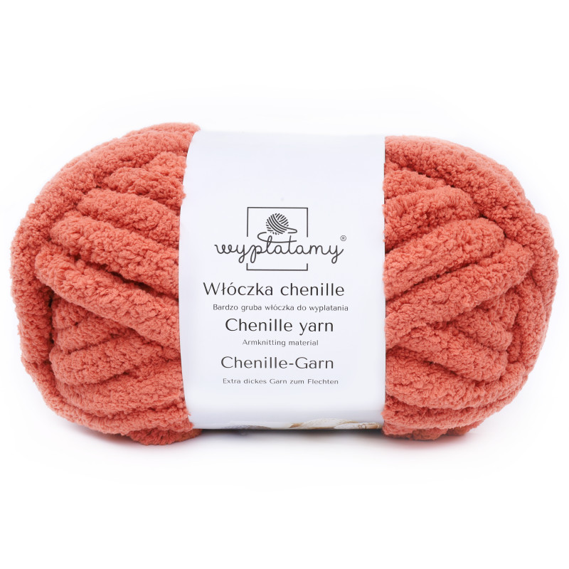 Włóczka chenille standard kolor nr 43 - 230g - produkt wyplatamy.pl 1