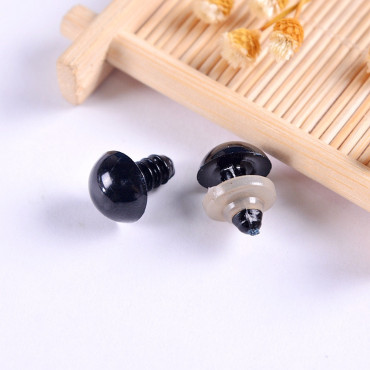 Czarne oczka do maskotek 18 mm - zestaw 10 sztuk - produkt 3