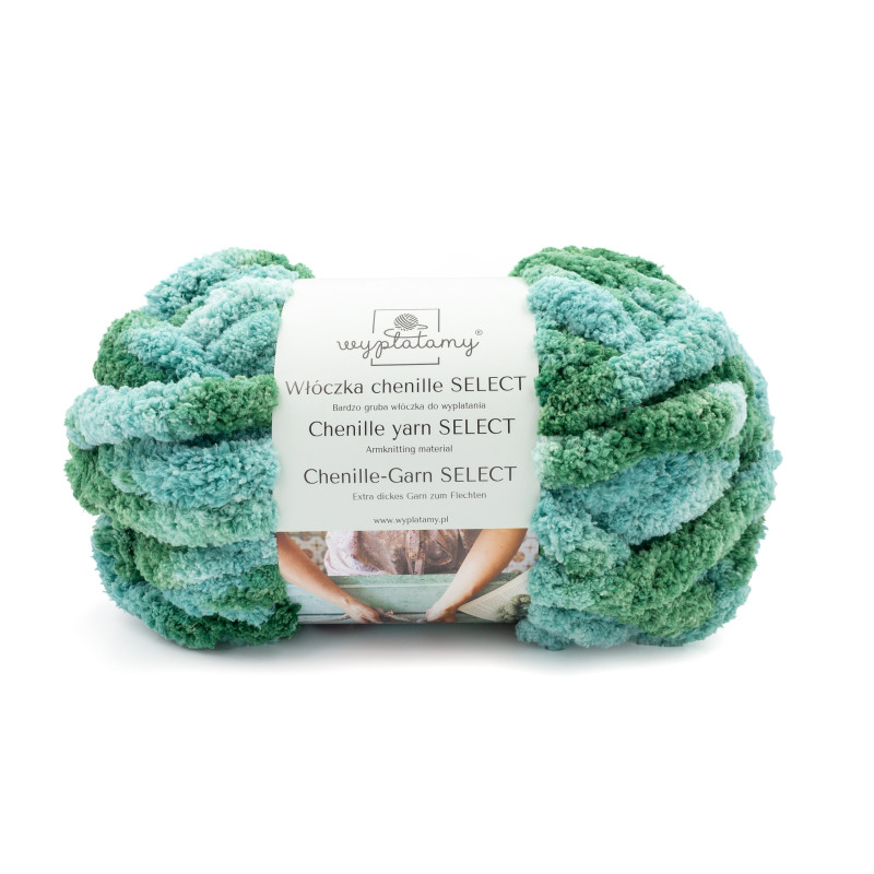 Włóczka chenille select kolor nr 51 - 300g - produkt wyplatamy.pl 1