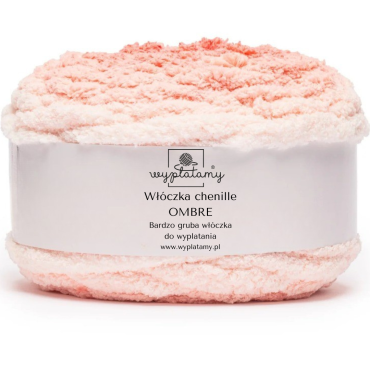 Włóczka chenille OMBRE kolor nr 754 - 600g