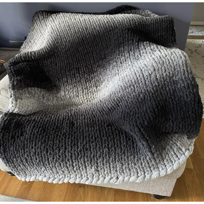 Włóczka chenille OMBRE kolor nr 73 - 600g - produkt wyplatamy.pl 2