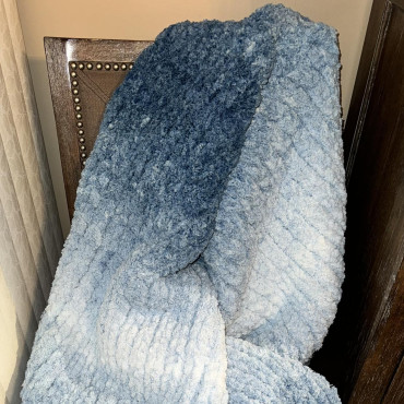 Włóczka chenille OMBRE kolor nr 67 - 600g - produkt 2