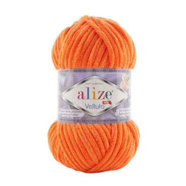 Alize Velluto 550 marchewkowy