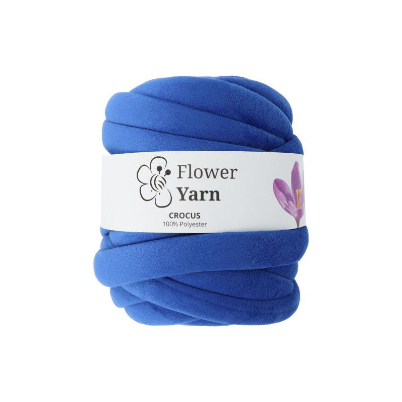 Włóczka FlowerYarn Crocus Chaber 500g – gruba włóczka do torebek, koców i poduszek DIY - produkt wyplatamy.pl 1