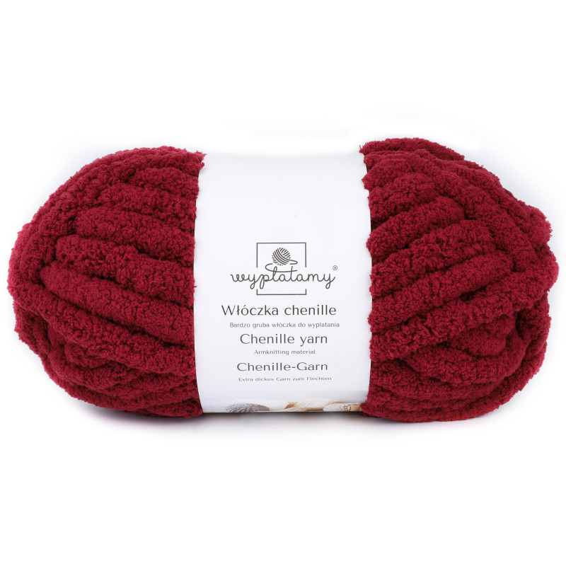 Włóczka chenille standard kolor nr 911 - 300g - produkt wyplatamy.pl 1