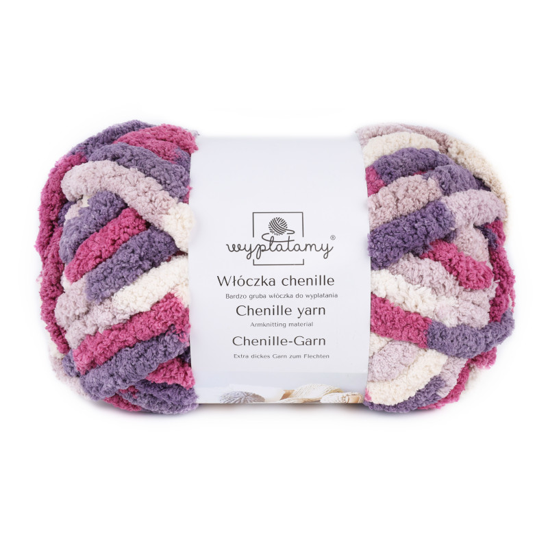 Włóczka chenille standard kolor nr 912 - 300g - produkt wyplatamy.pl 1