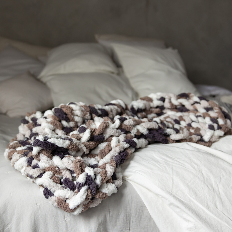 Włóczka chenille standard kolor nr 78 - 230g - produkt wyplatamy.pl 2