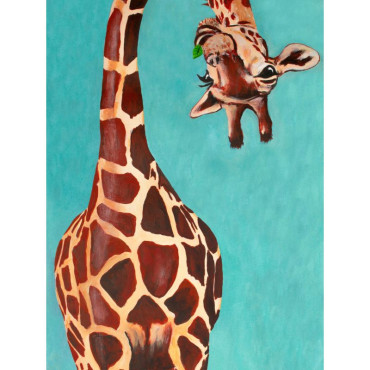 Żyrafa 40x50cm - malowanie po numerkach - produkt 2
