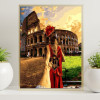 Zobacz Spacer po Coloseum 40x50cm - malowanie po numerkach