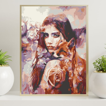 copy of Malowanie po numerkach - Żyrafa 40x50 cm