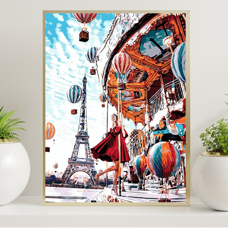 copy of Malowanie po numerkach - Żyrafa 40x50 cm - product wyplatamy.pl 1