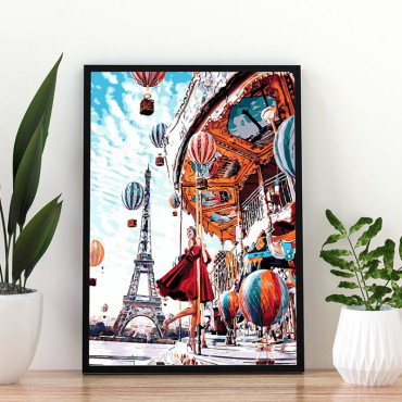 copy of Malowanie po numerkach - Żyrafa 40x50 cm - product 4