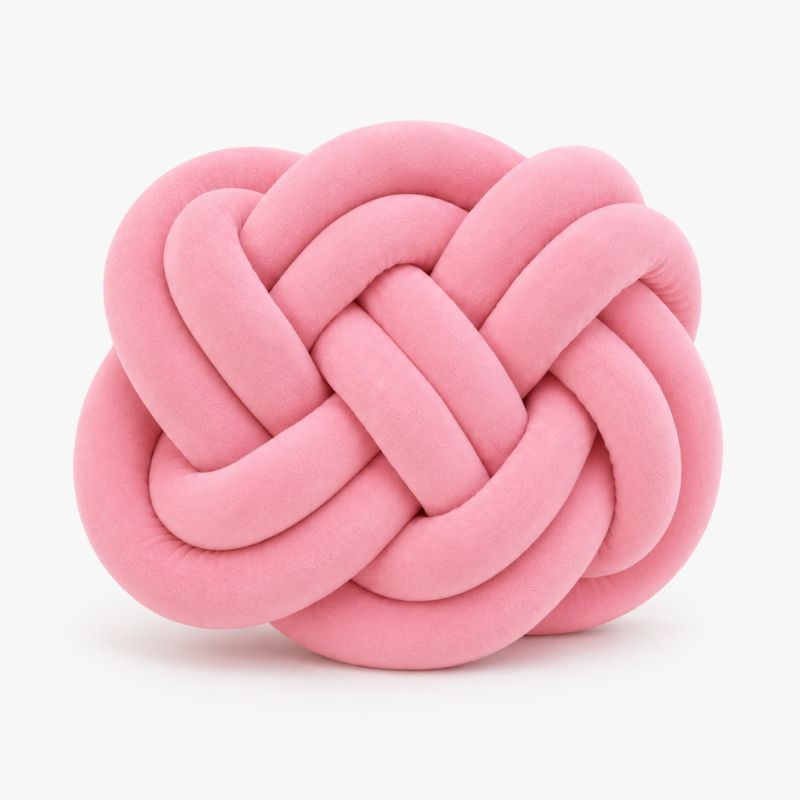 Aksamitna gruba włóczka Tube Marshmallow 5 cm – różowy - produkt wyplatamy.pl 2