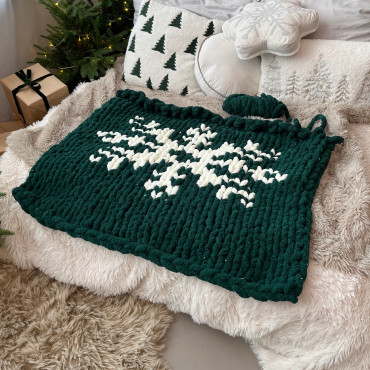 Włóczka chenille PREMIUM kolor nr 201 - 230g - produkt 2