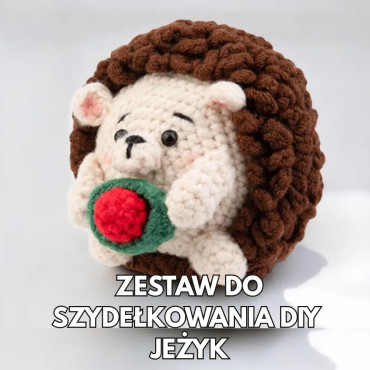 Zestaw do szydełkowania DIY – Jeżyk