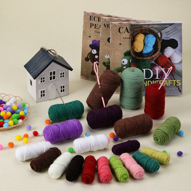 Zestaw do szydełkowania DIY – Roślinki - produkt wyplatamy.pl 2