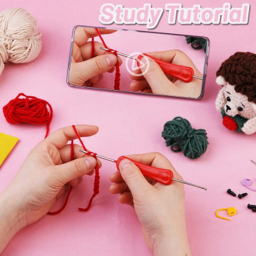 Zestaw do szydełkowania DIY – Jeżyk - produkt 2