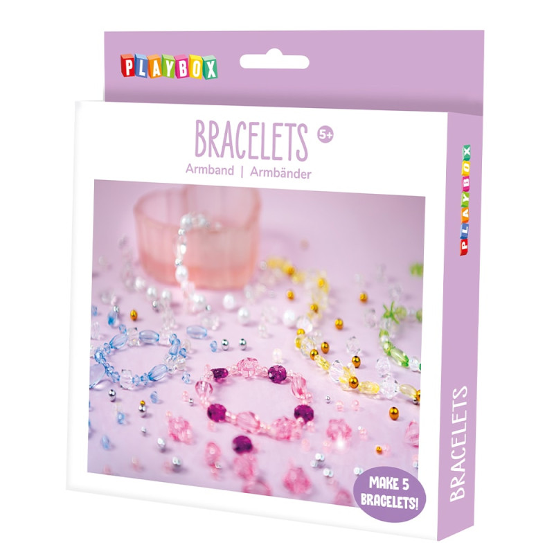 Zestaw do tworzenia bransoletek – koraliki, sznurek, akcesoria - produkt wyplatamy.pl 1