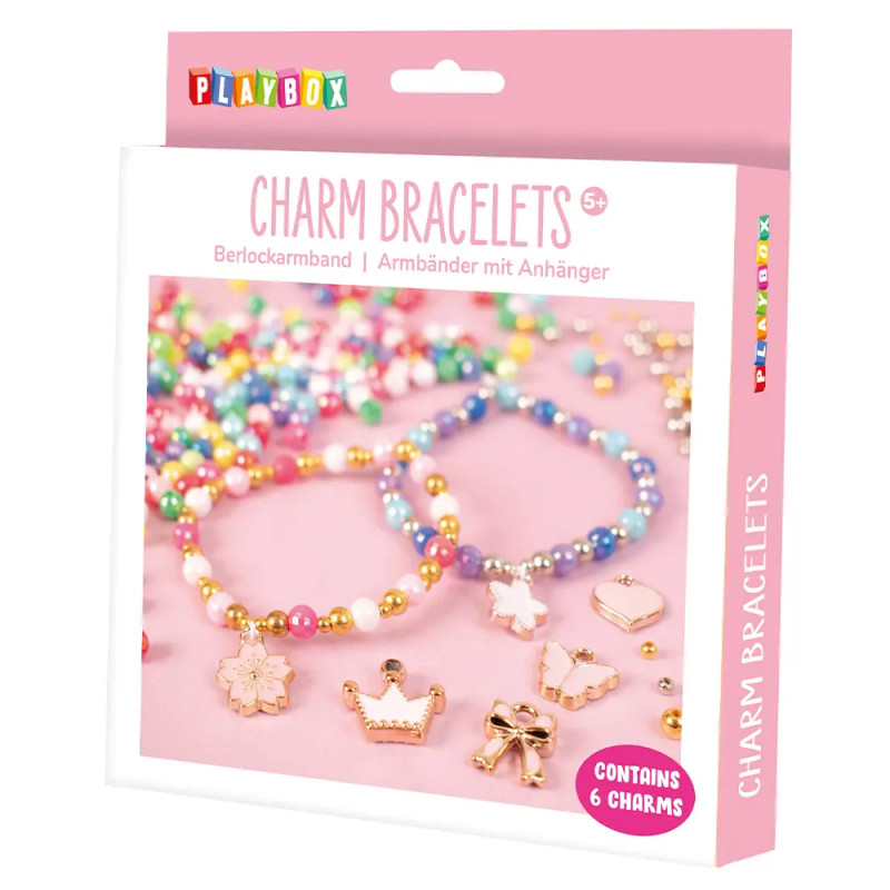 Zestaw do bransoletek z charmsami – kompletny zestaw DIY - produkt wyplatamy.pl 1