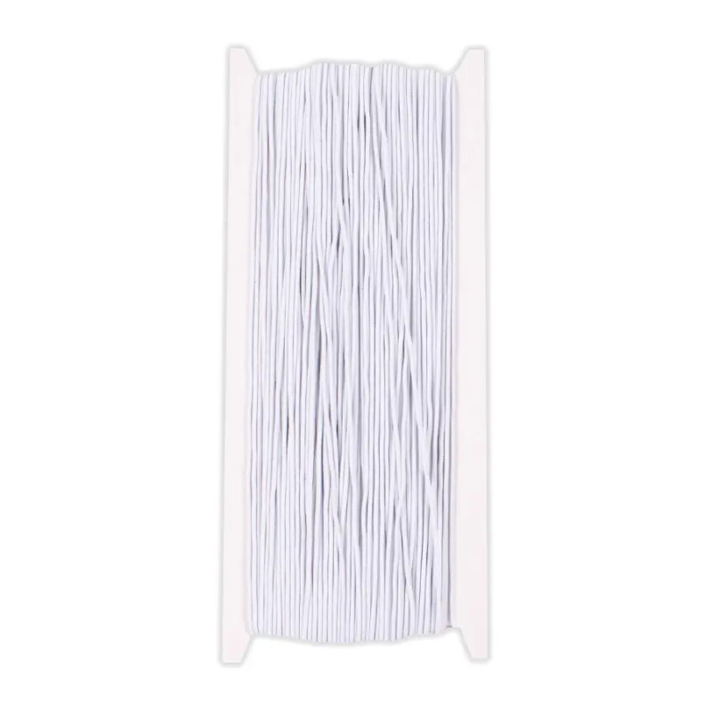 copy of Sznurek elastyczny do bransoletek biały 50 m – grubość 1 mm - product wyplatamy.pl 2