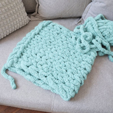 Włóczka chenille standard kolor nr 905 - 230g - produkt 2
