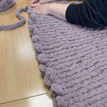 Włóczka chenille standard kolor nr 938 - 230g - produkt 2