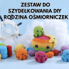 Zobacz Zestaw do szydełkowania DIY –  rodzina ośmiorniczek