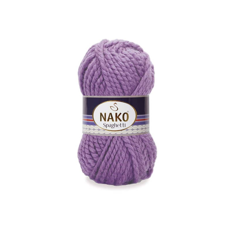 Włóczka Nako Spaghetti 867 jasny fiolet - Produkt wyplatamy.pl 1