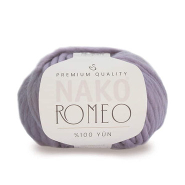 Włóczka Nako Romeo 13421 blady fiolet