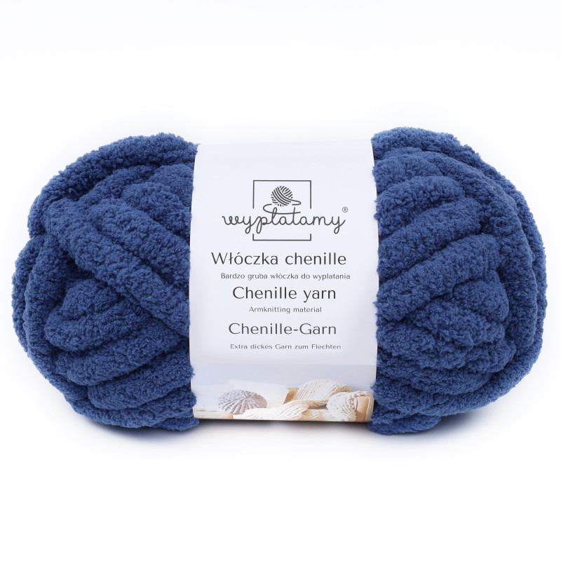 Włóczka chenille standard kolor nr 18 - 230g - produkt wyplatamy.pl 1