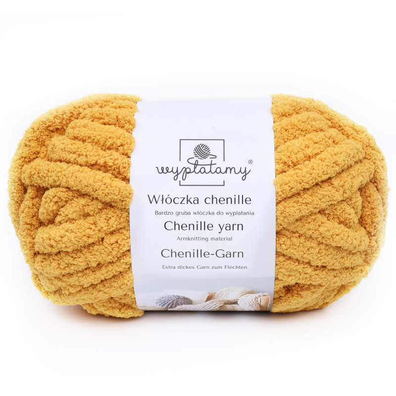 Włóczka chenille standard kolor nr 16 - 230g - produkt wyplatamy.pl 1