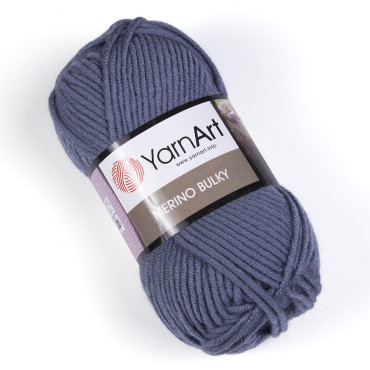 YarnArt Merino Bulky 3864 szaroniebieski