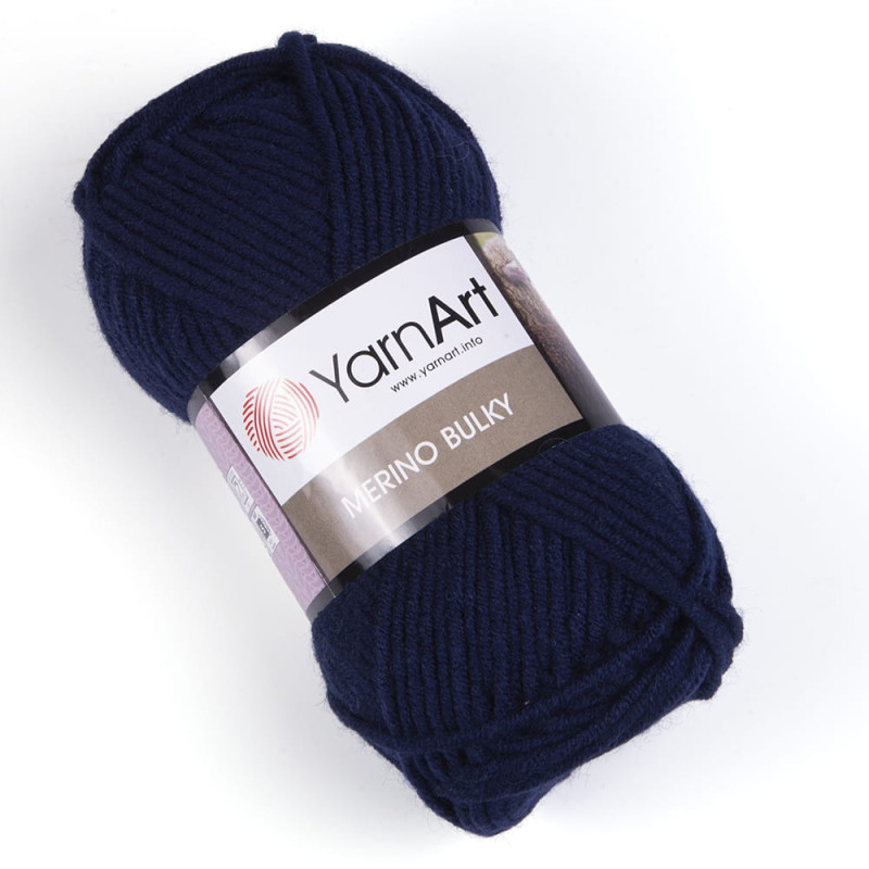 YarnArt Merino Bulky 583 granatowy - produkt wyplatamy.pl 1