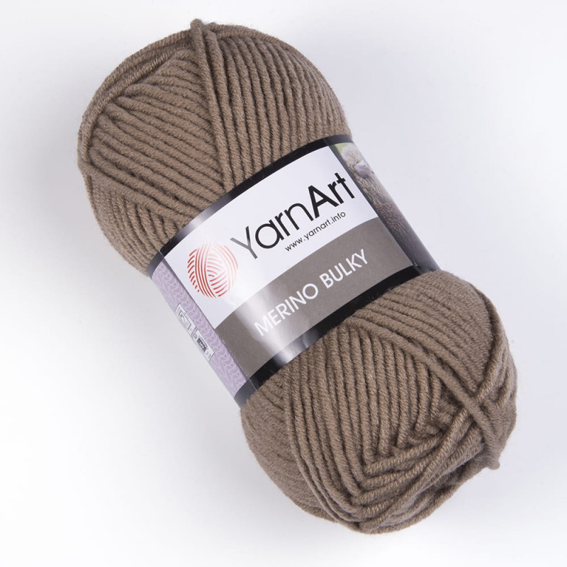 YarnArt Merino Bulky 218 ciemny beż - Produkt wyplatamy.pl 1