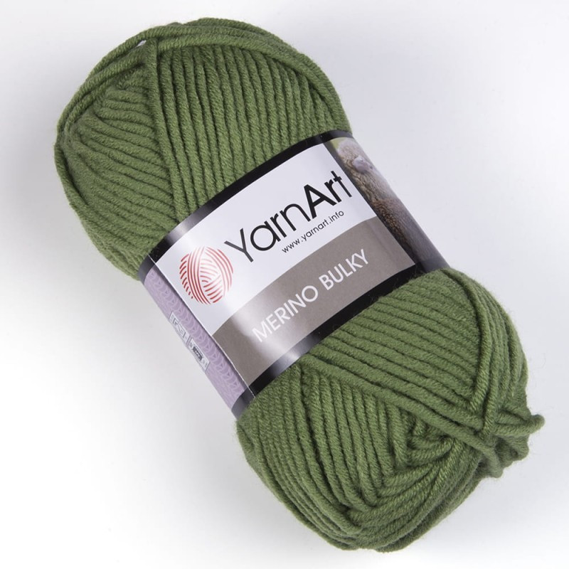 YarnArt Merino Bulky 98 zielony - product wyplatamy.pl 1