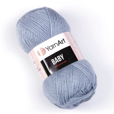 YarnArt Baby 3072 szaroniebieski