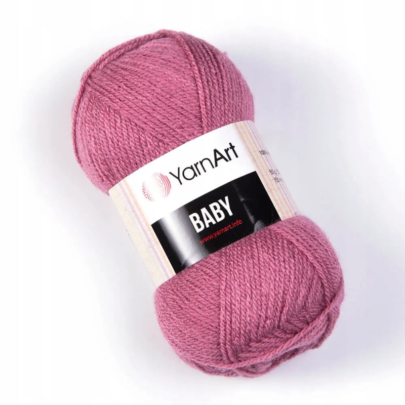 YarnArt Baby 3017 brudny róż - product wyplatamy.pl 1