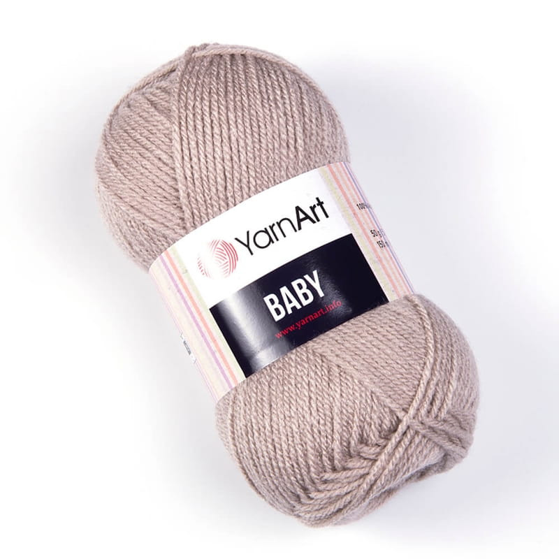 YarnArt Baby 857 piaskowy beżowy - produkt wyplatamy.pl 1