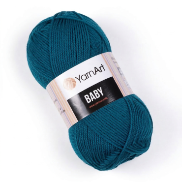 YarnArt Baby 850 ciemny turkusowy