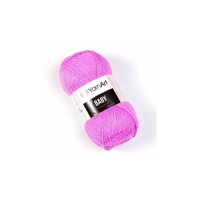 YarnArt Baby 635 liliowy róż - produkt wyplatamy.pl 1