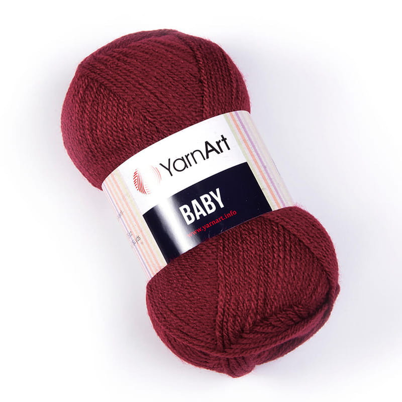 YarnArt Baby 577 burgundowy - produkt wyplatamy.pl 1