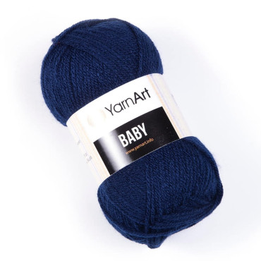 YarnArt Baby 583 granatowy