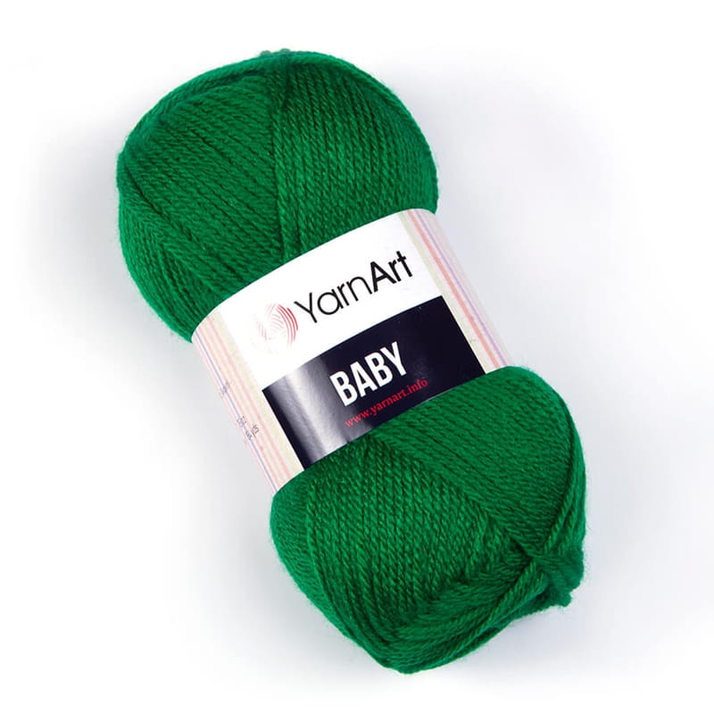YarnArt Baby 338 ciemny zielony - Produkt wyplatamy.pl 1