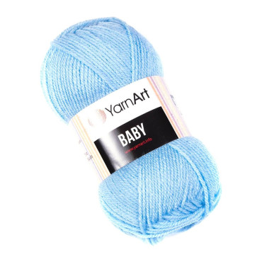 YarnArt Baby 215 jasny niebieski