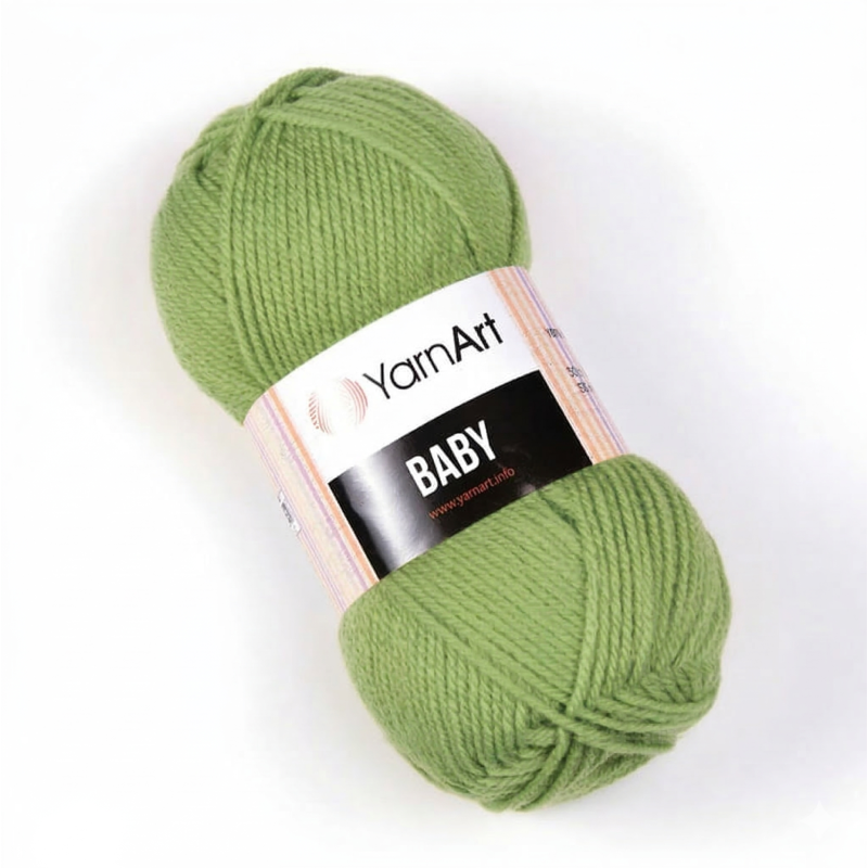 YarnArt Baby 69 zielony - product wyplatamy.pl 1