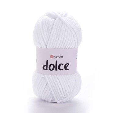 YarnArt Dolce 741 biały