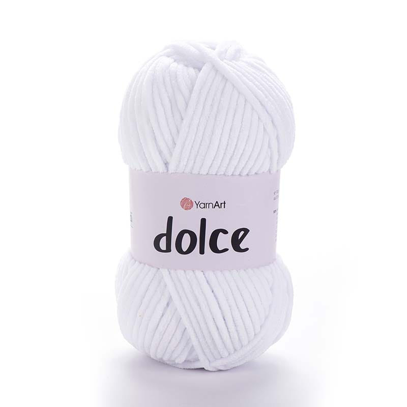 YarnArt Dolce 741 biały - produkt wyplatamy.pl 1