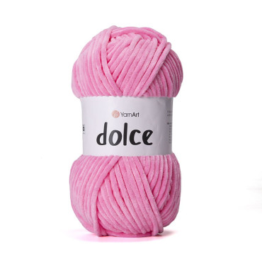 YarnArt Dolce 858 cukierkowy róż
