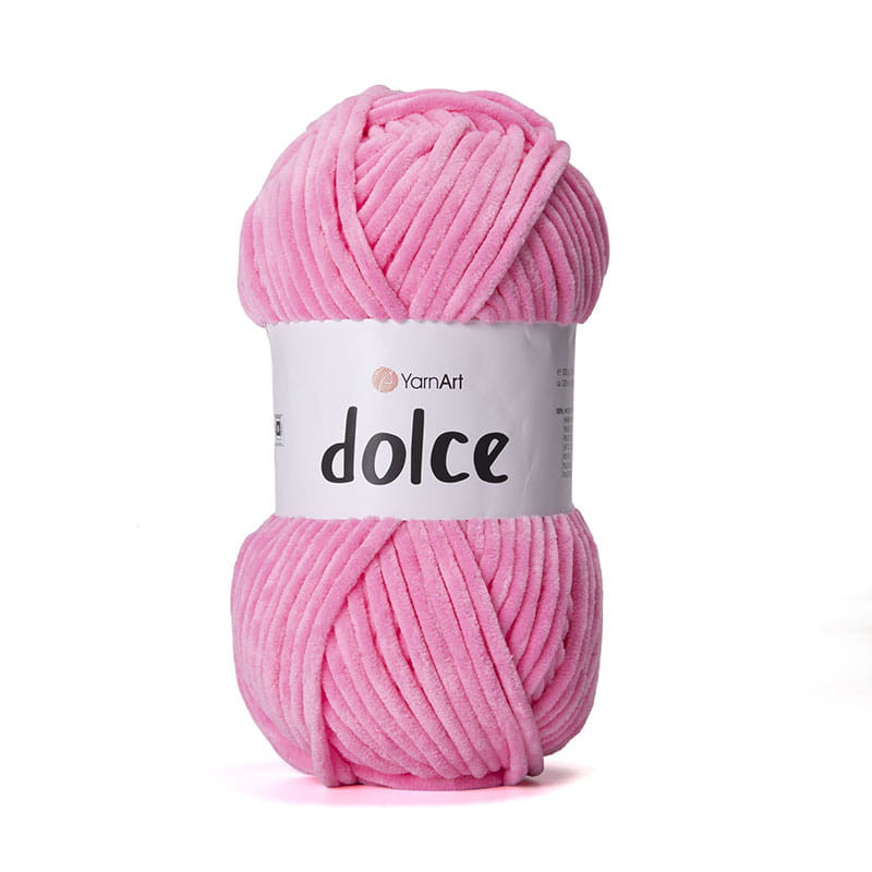 YarnArt Dolce 858 cukierkowy róż - produkt wyplatamy.pl 1